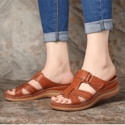 Ortopediske damesandaler