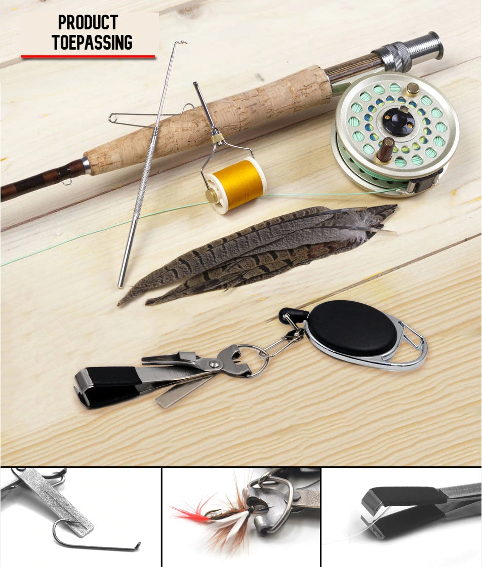 Quick fishing knot tool