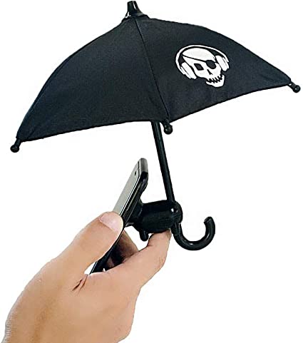 Mini umbrella mobile phone stand