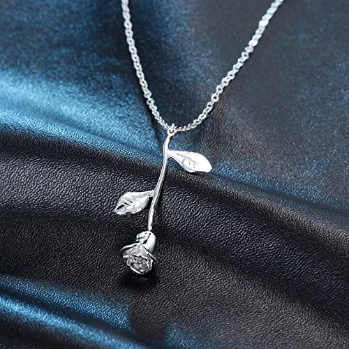 Rose Pendant Necklace