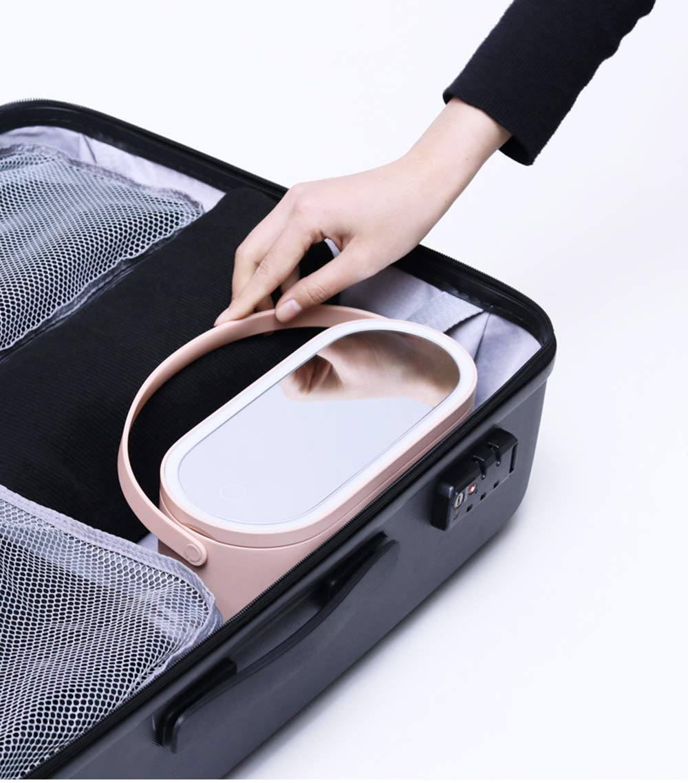 Makeup Organizer With Mirror