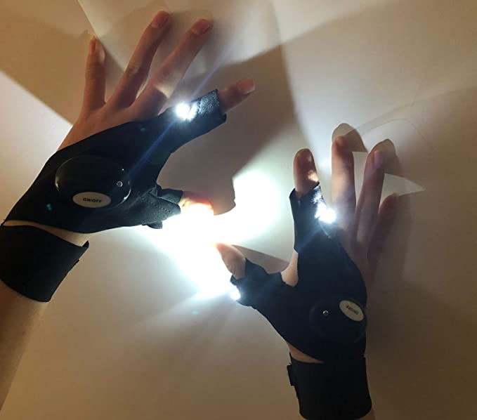 LED-arbeidshansker