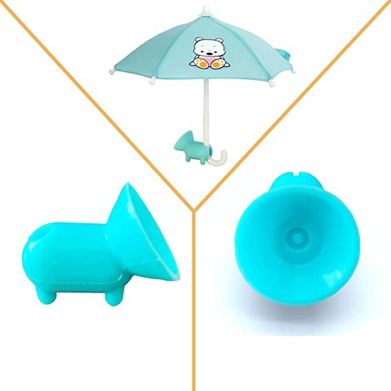 Mini umbrella mobile phone stand