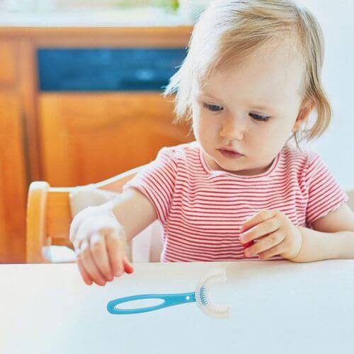 Soft toothbrush for children