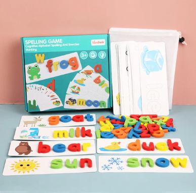 English Word Spelling Toys