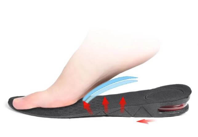 The Insole Of The Height Increase Shoe