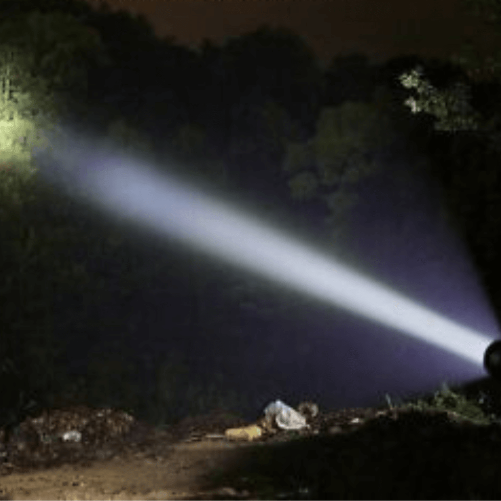 P1000 LED Rechargeable Flashlight