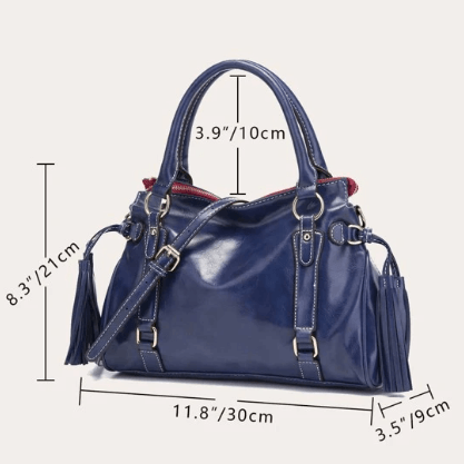 Soft leather ladies bag