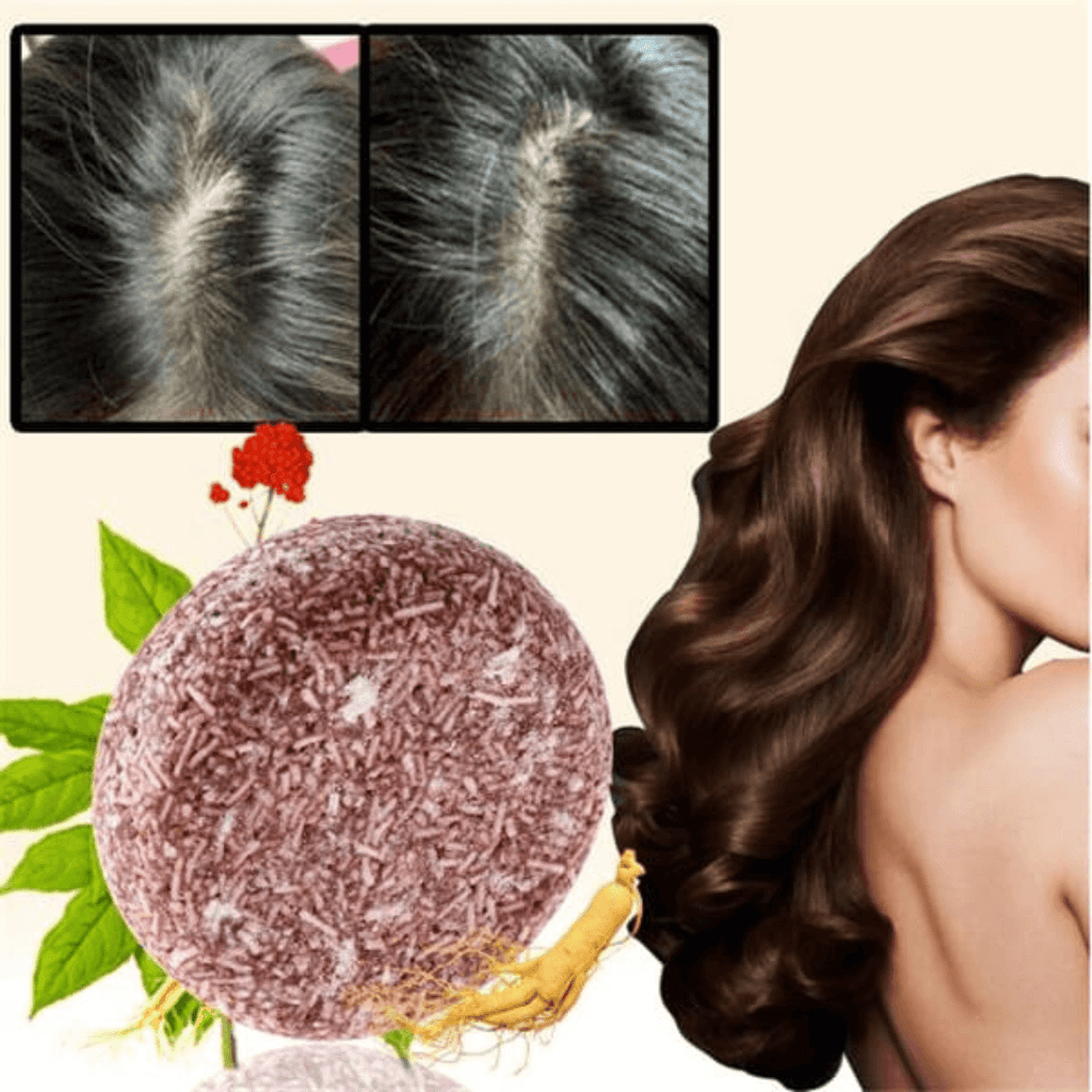 Organic Hair Darkening Soap