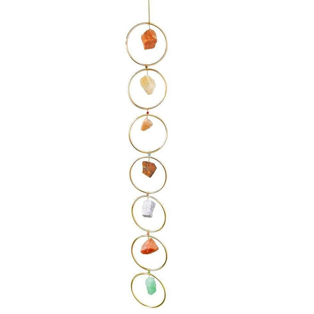 7 Chakra Gemstone Wall Decor