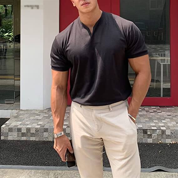 Summer V-Neck Shirt
