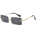 Urban Rimless Rectangular Sunglasses