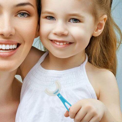 Soft toothbrush for children