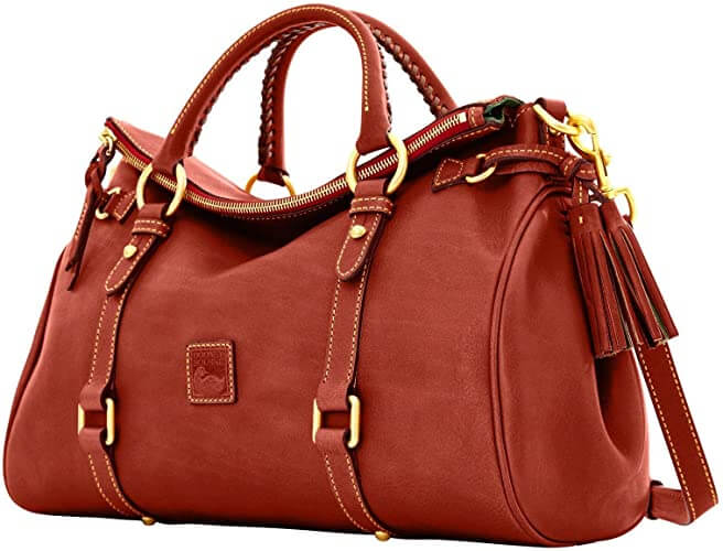 Soft leather ladies bag