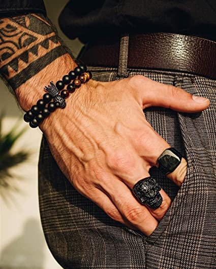 Onyx stone bracelet