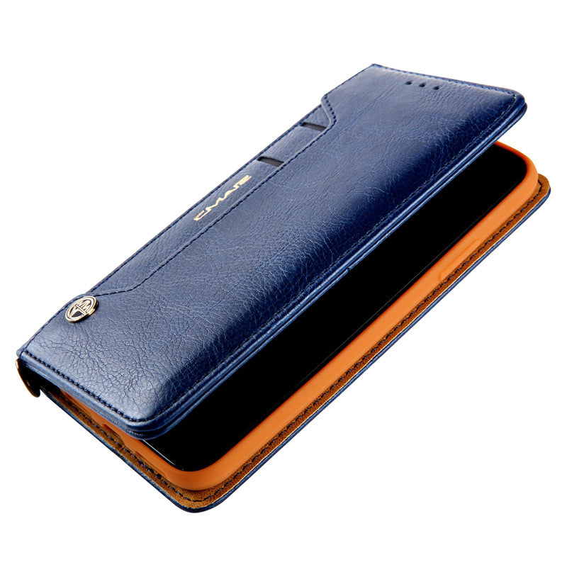 Magnetic Flip Leather Phone Protector