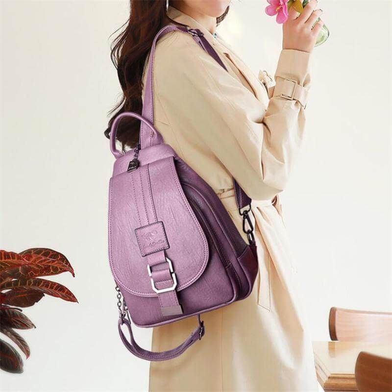 Women's Leather Backpack