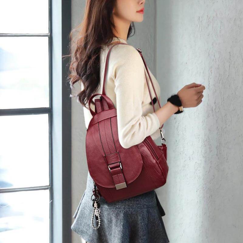 Women's Leather Backpack