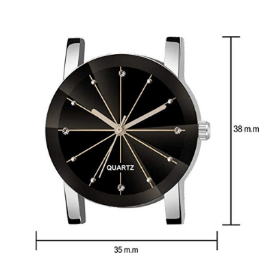 Quartz Men's Leather Watch