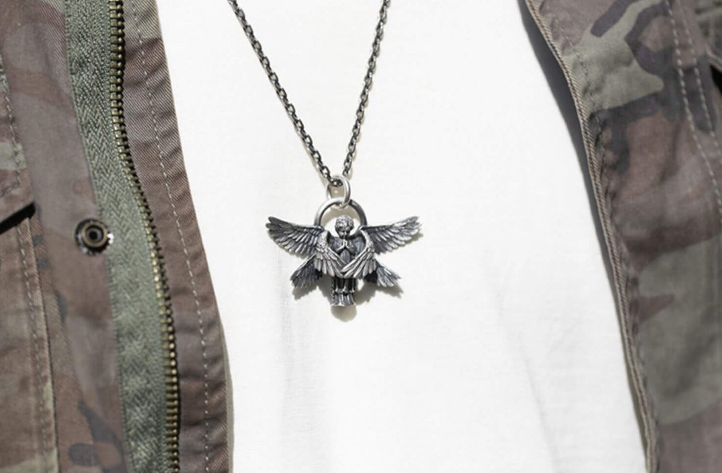 Angel Pendant Necklace