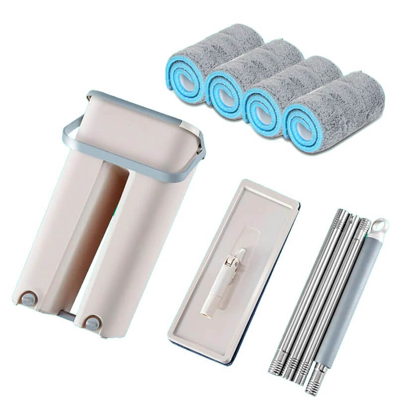 Microfiber floor mop