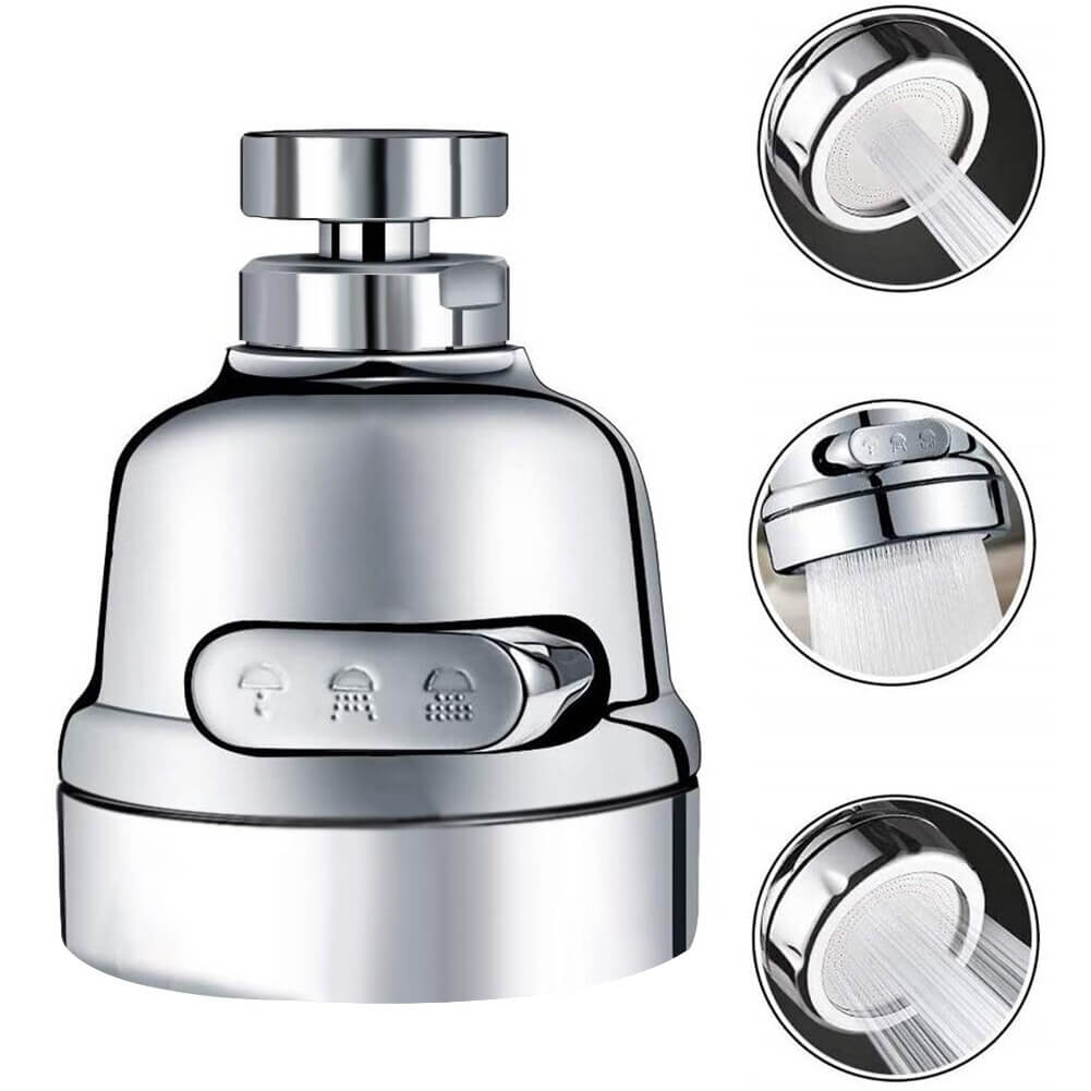 Swivel kitchen faucet