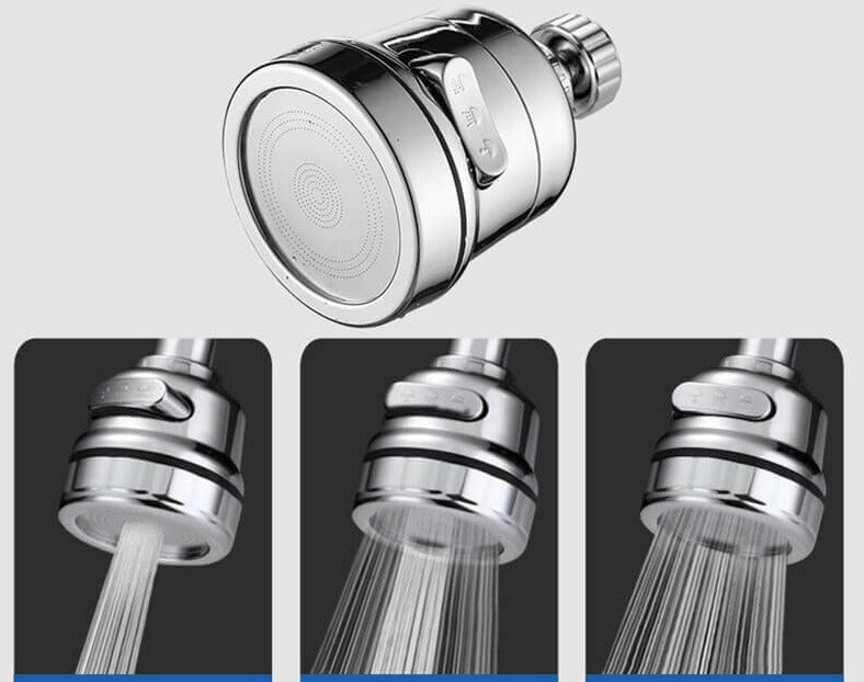 Swivel kitchen faucet