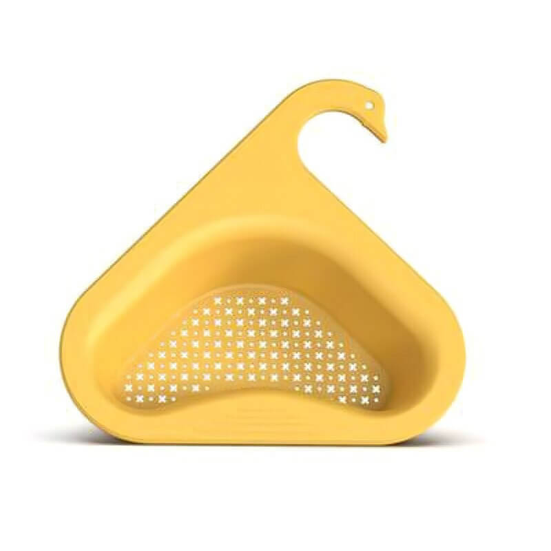 Hanging sink strainer