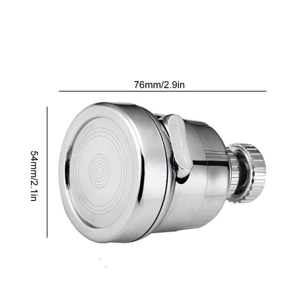 Swivel kitchen faucet