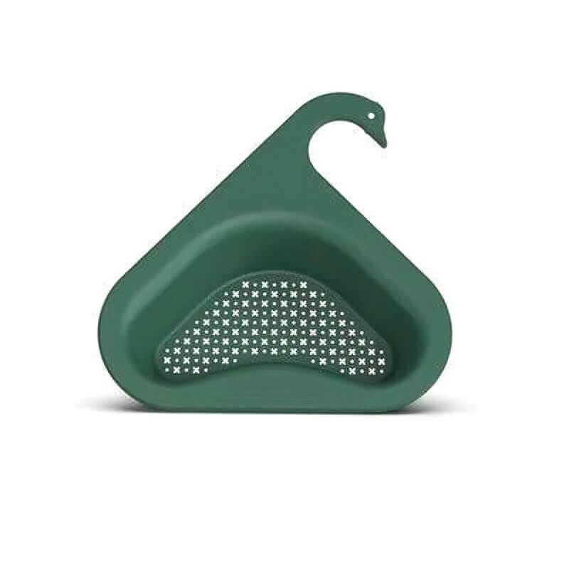 Hanging sink strainer