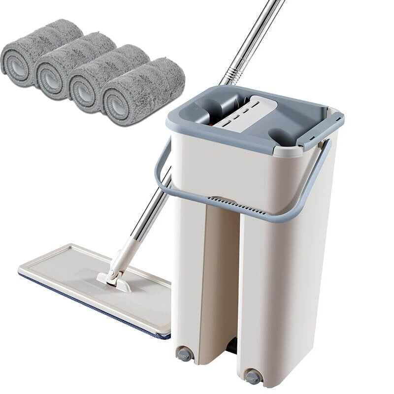 Microfiber floor mop