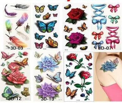 Temporary Body Tattoo Sticker