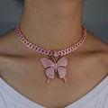 Sommerfugl Halskjede Choker
