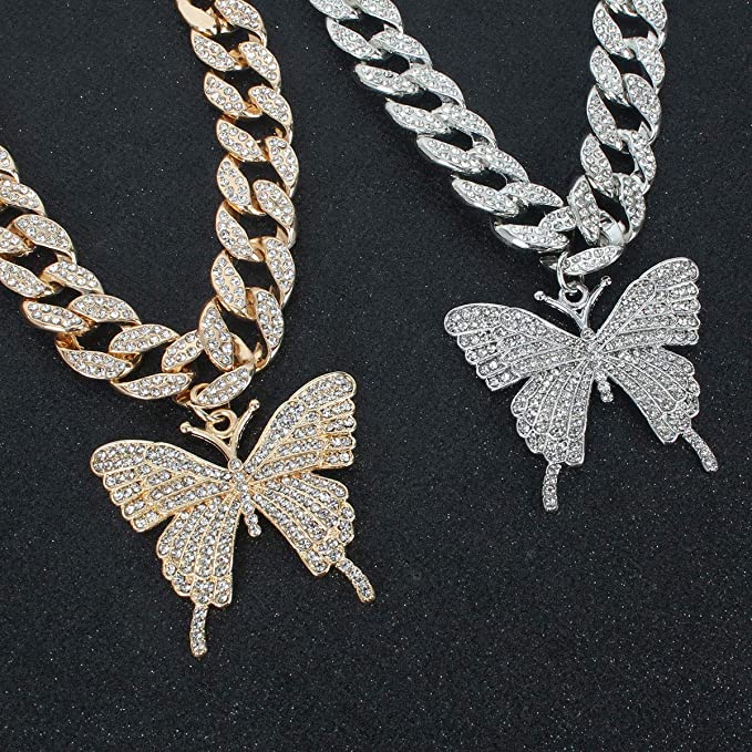 Sommerfugl Halskjede Choker