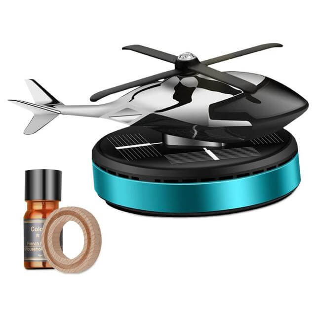 Solar Helicopter Car Freshener