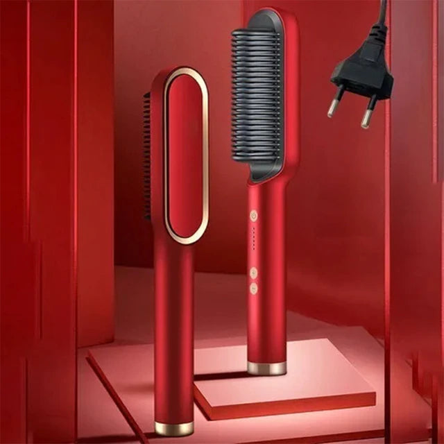 Multifunctional Tourmaline Hair Straightening Comb