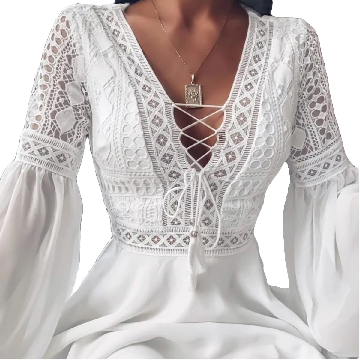 Boho Chic Lace Dress