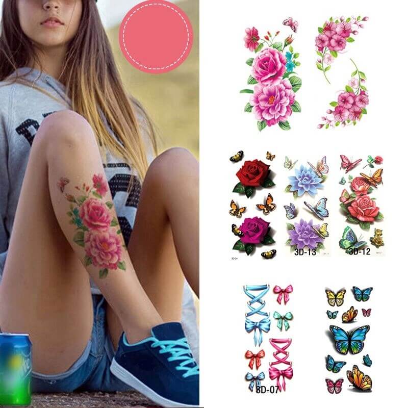 Temporary Body Tattoo Sticker