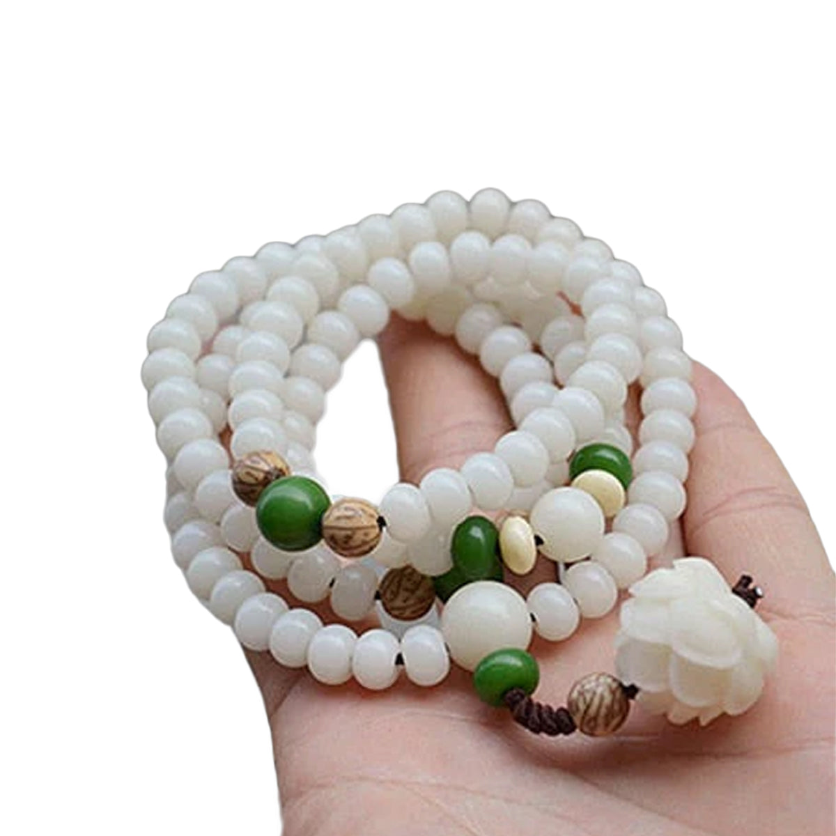Bodhi Lotus Flower Beaded Bracelet