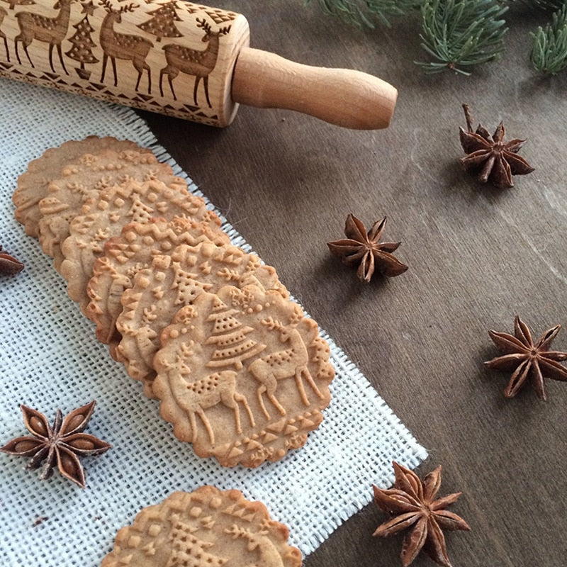 Professional Rolling Pin Christmas Edition