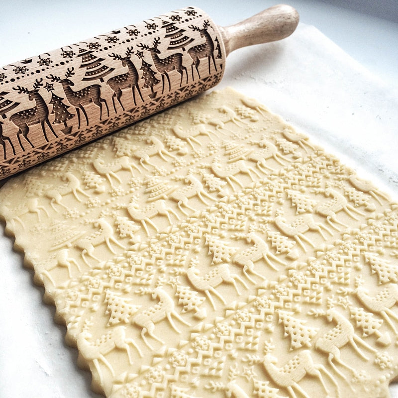 Professional Rolling Pin Christmas Edition