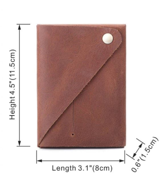 Minimalist Smart Leather Card Wallet