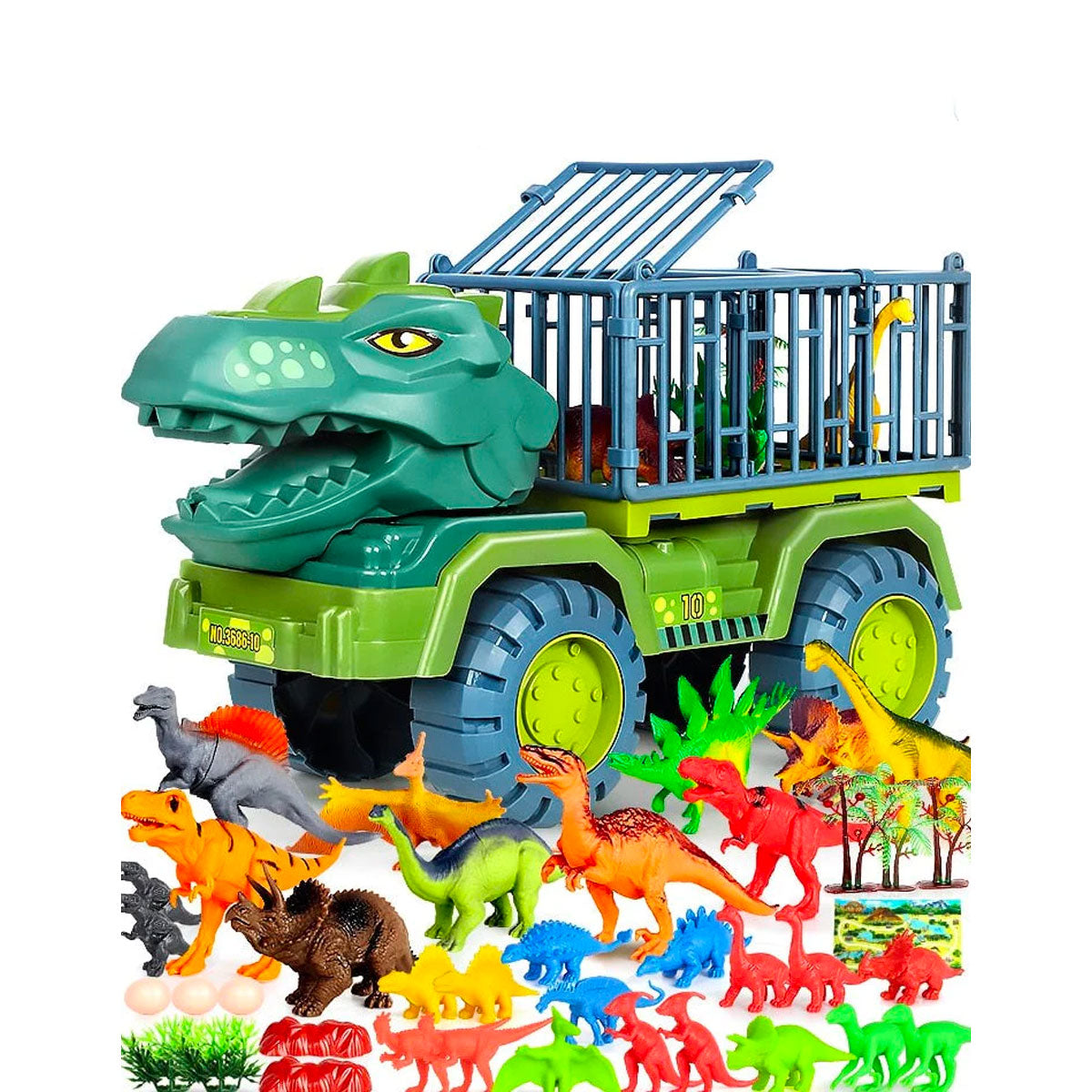 Dinosaur truck toy