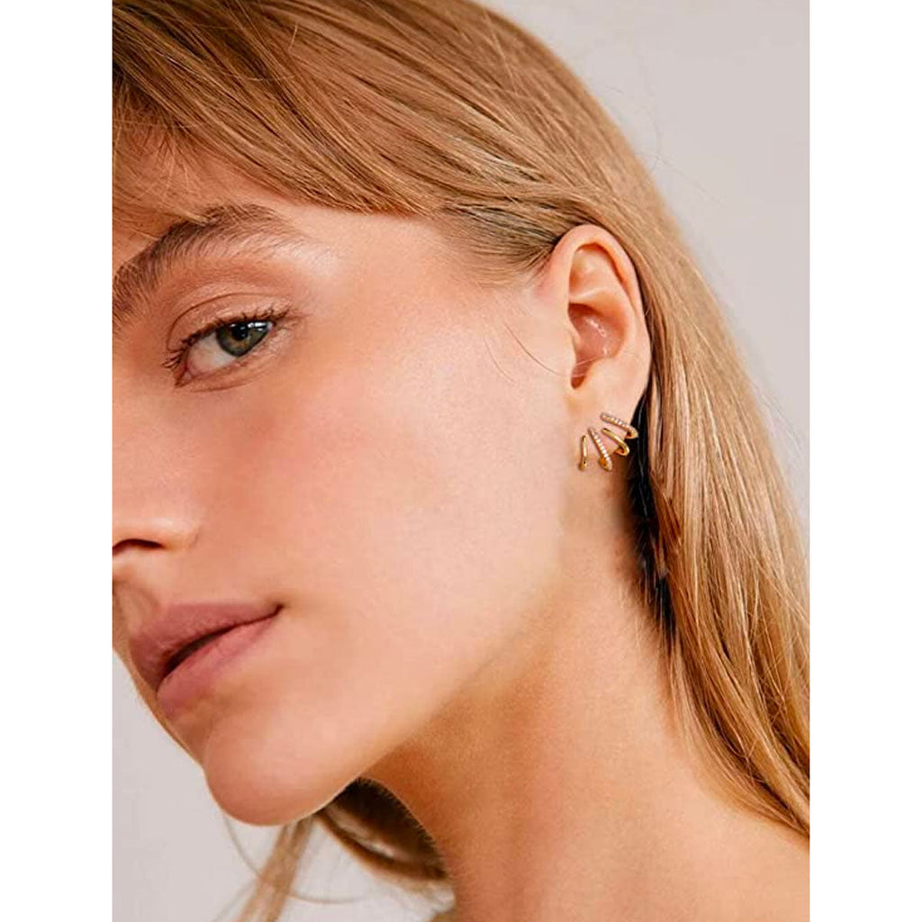 Four Claw Earrings