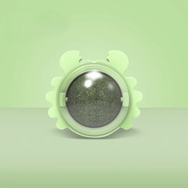 Crab Rotating Catnip Ball