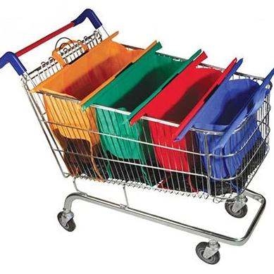 Shopping Cart Trolley Bags (Set of 4)