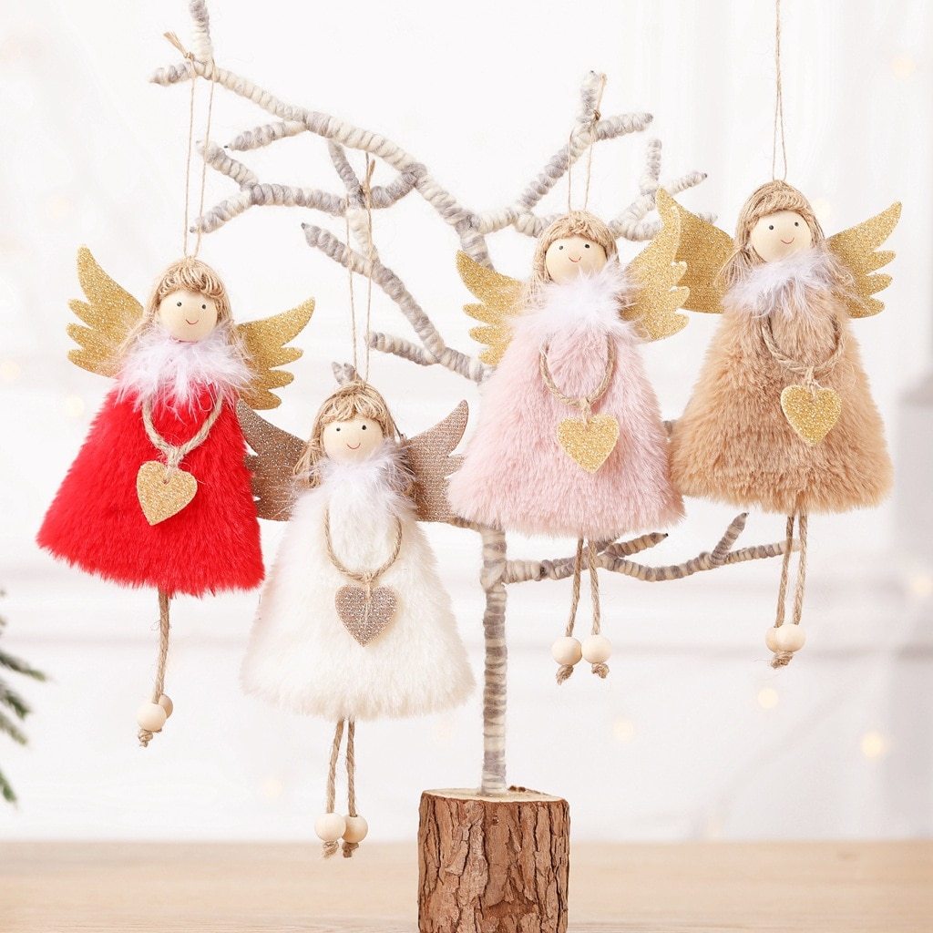 Handmade Christmas Angel Ornaments