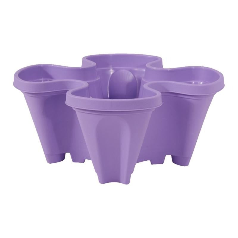 Strawberry stackable plant pots