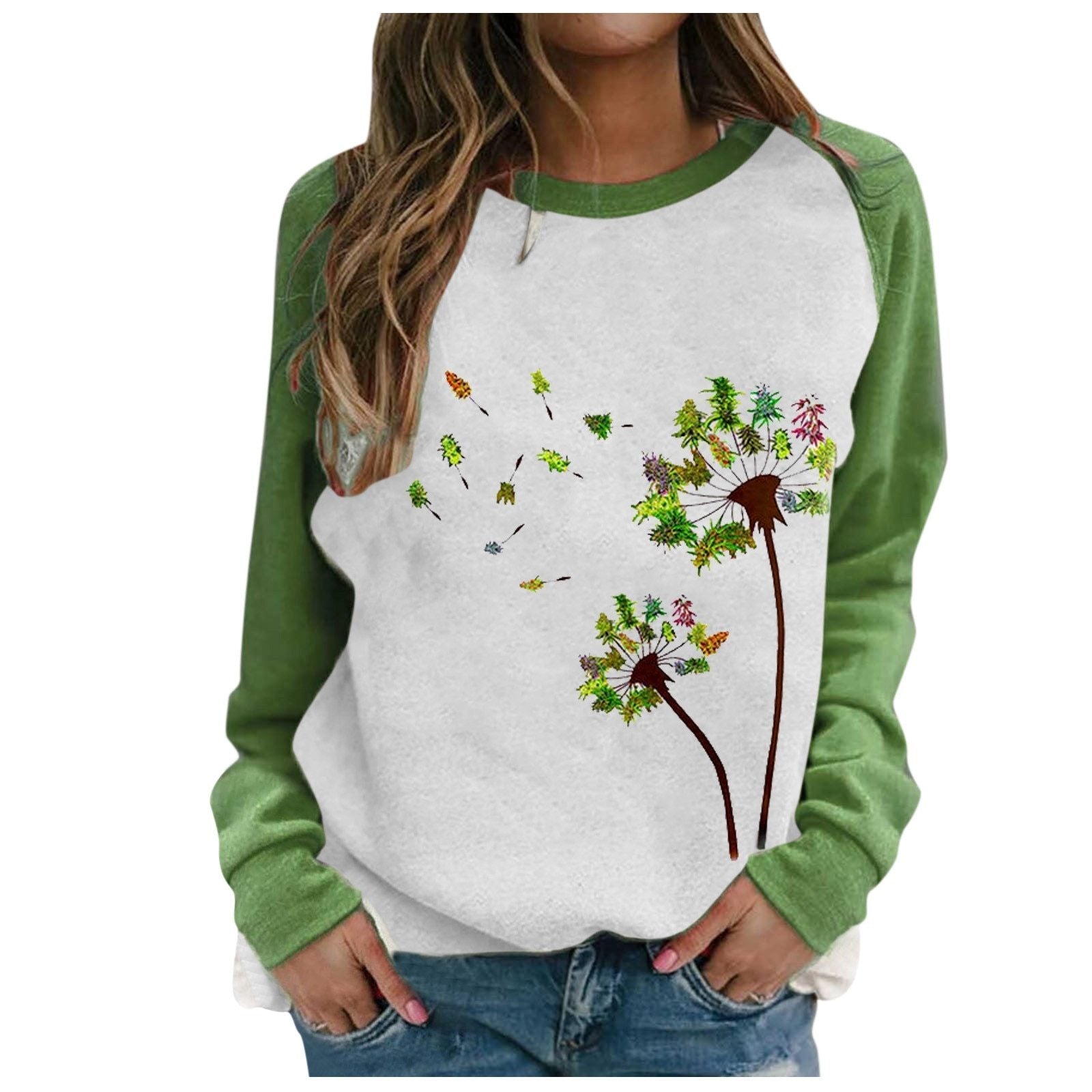 Women's Printed Sweatshirt