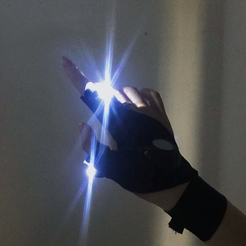 LED-arbeidshansker